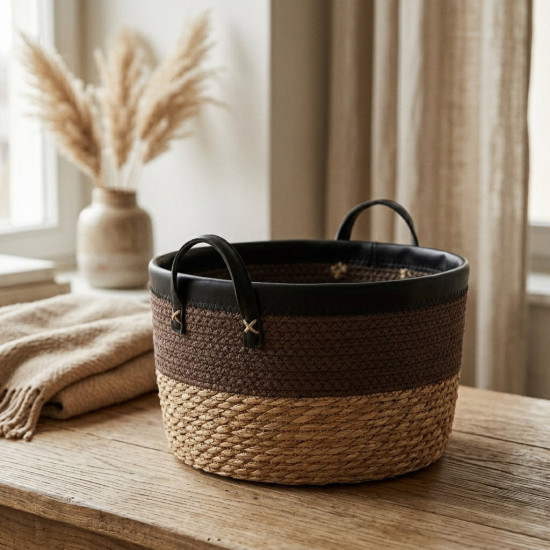 Straw Basket Set 3 Pcs